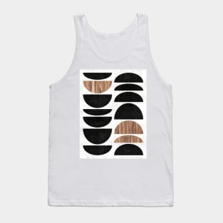 Mid-Century Modern Pattern No.7 - Concrete and Wood Tank Top